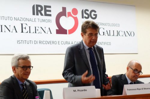 Il Direttore Generali IFO Ripa di Meana alla presentazione Fase 1