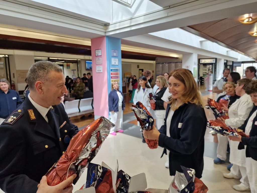 Consegna uova 1 aprile polziai